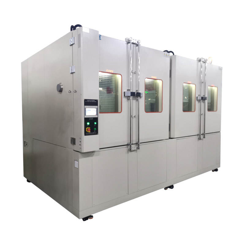 Big size thermal shock test chamber for 2 Temp. zone
